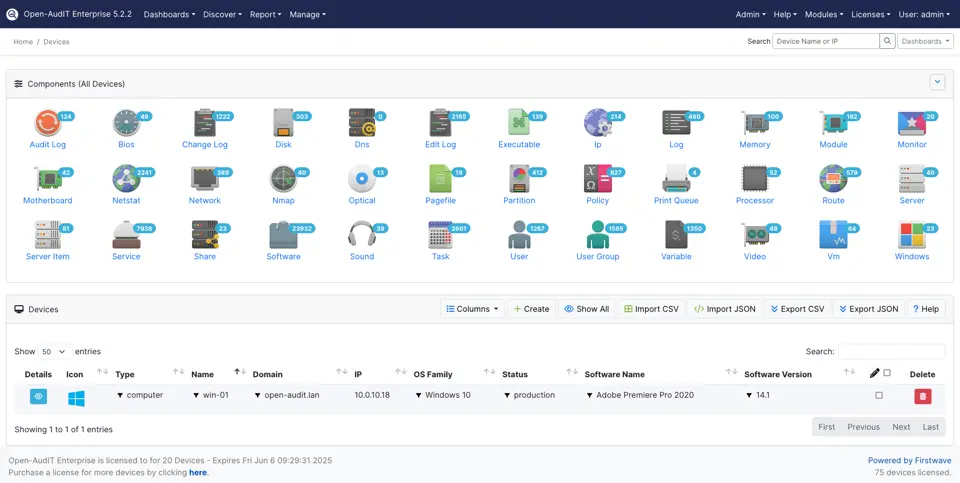 Open-AudIT collectors for remote discovery